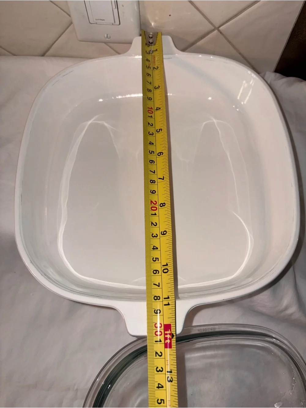 Vintage Corning Ware Cornflower P-16-B 10” Casserole & Lid